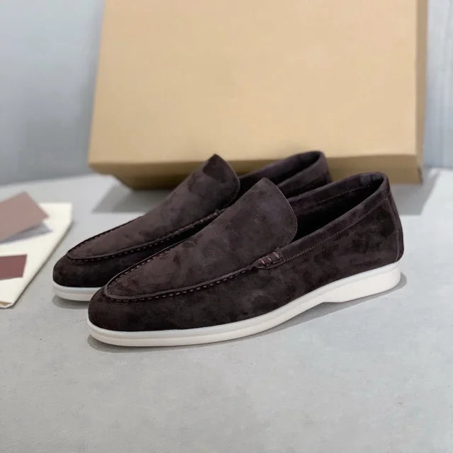 Luxurious Men’s Suede Loafers – Timeless Elegance & All-Day Comfort