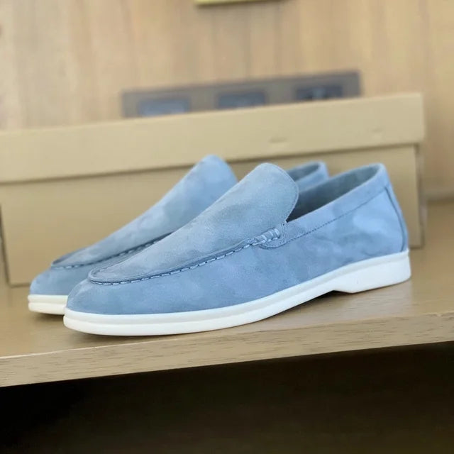 Luxurious Men’s Suede Loafers – Timeless Elegance & All-Day Comfort