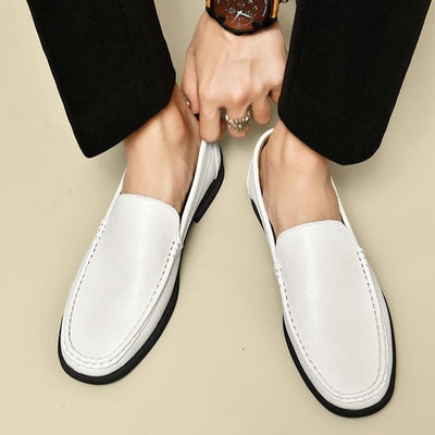 Timeless Men’s Leather Loafers – Classic Elegance & All-Day Comfort