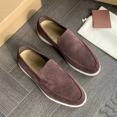 Style & Comfort – Men’s Casual Suede Loafers