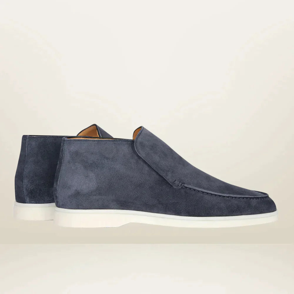 Men’s High Suede Loafers – Premium Comfort & Timeless Style