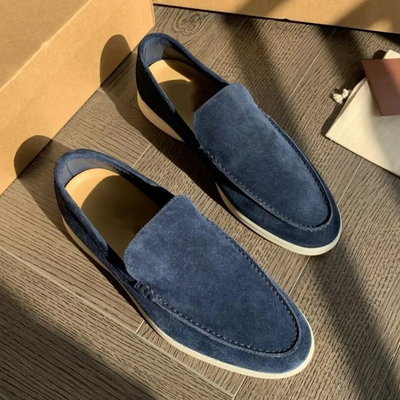 Style & Comfort – Men’s Casual Suede Loafers