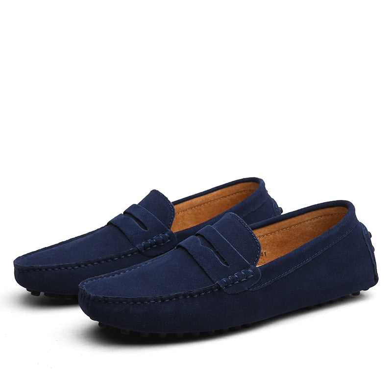 Italian-Inspired Men’s Suede Loafers – Luxury, Comfort & Timeless Style