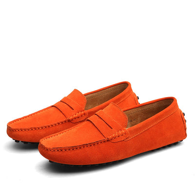 Italian-Inspired Men’s Suede Loafers – Luxury, Comfort & Timeless Style