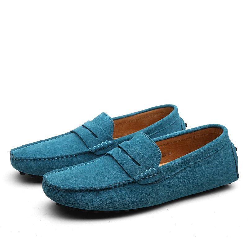 Italian-Inspired Men’s Suede Loafers – Luxury, Comfort & Timeless Style